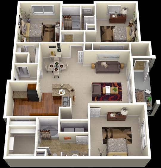 Ground Floor 3-Bedroom — Easy Access, Secure Gated Estate